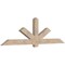 Ekena Millwork Kennewick Smooth Timber Gable Bracket, Douglas Fir, 96"W x 28"H x 3 1/2"D x 5 1/2"F, 7/12 Pitch GBW096X28X0406KEN00SDF - alternate 5